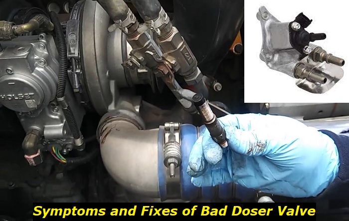 symptoms fixes of bad doser valve